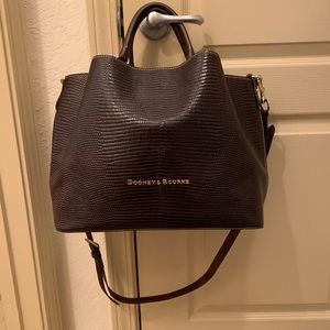 Dooney & Bourke Large Embossed Leather Tote
